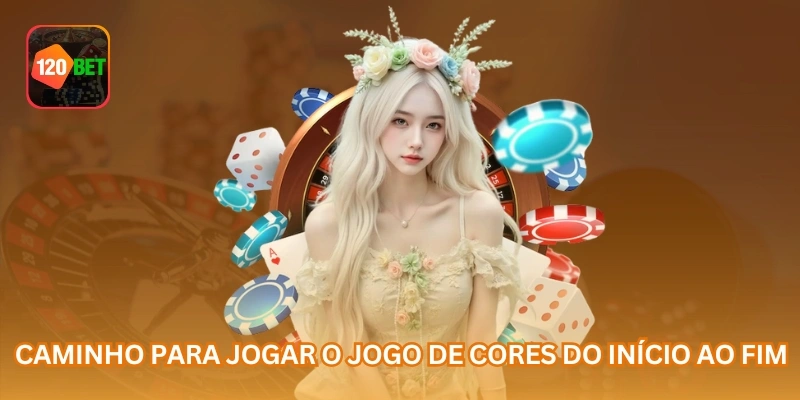 Caminho para jogar o jogo de cores do início ao fim