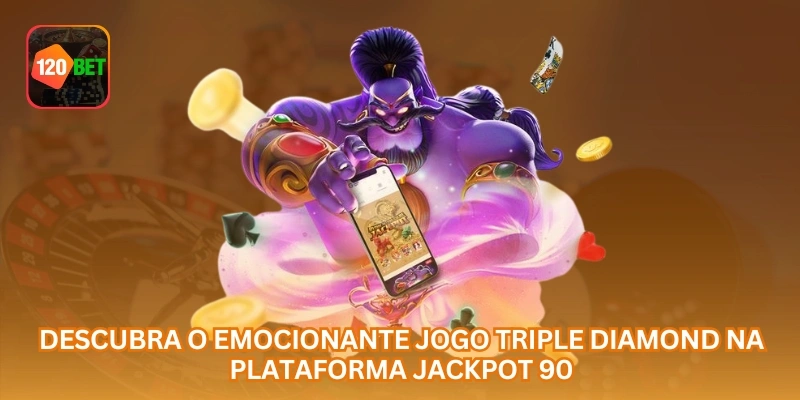 Descubra o emocionante jogo Triple Diamond na plataforma Jackpot 90.