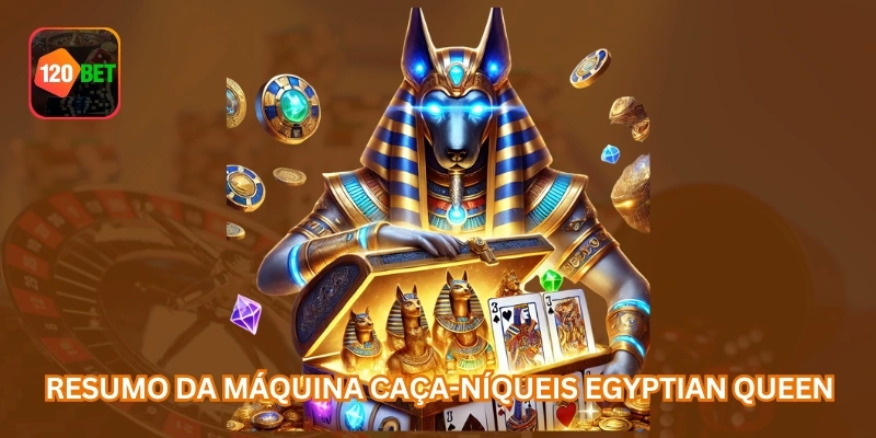 Resumo da máquina caça-níqueis Egyptian Queen