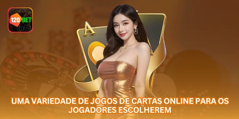 Uma variedade de jogos de cartas online para os jogadores escolherem.